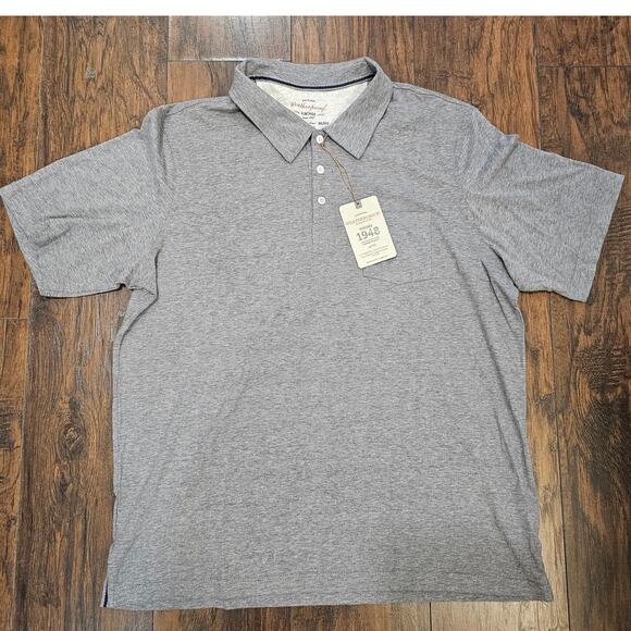 Weatherproof Vintage Polo Shirt size XXL Gray New - Picture 1 of 3
